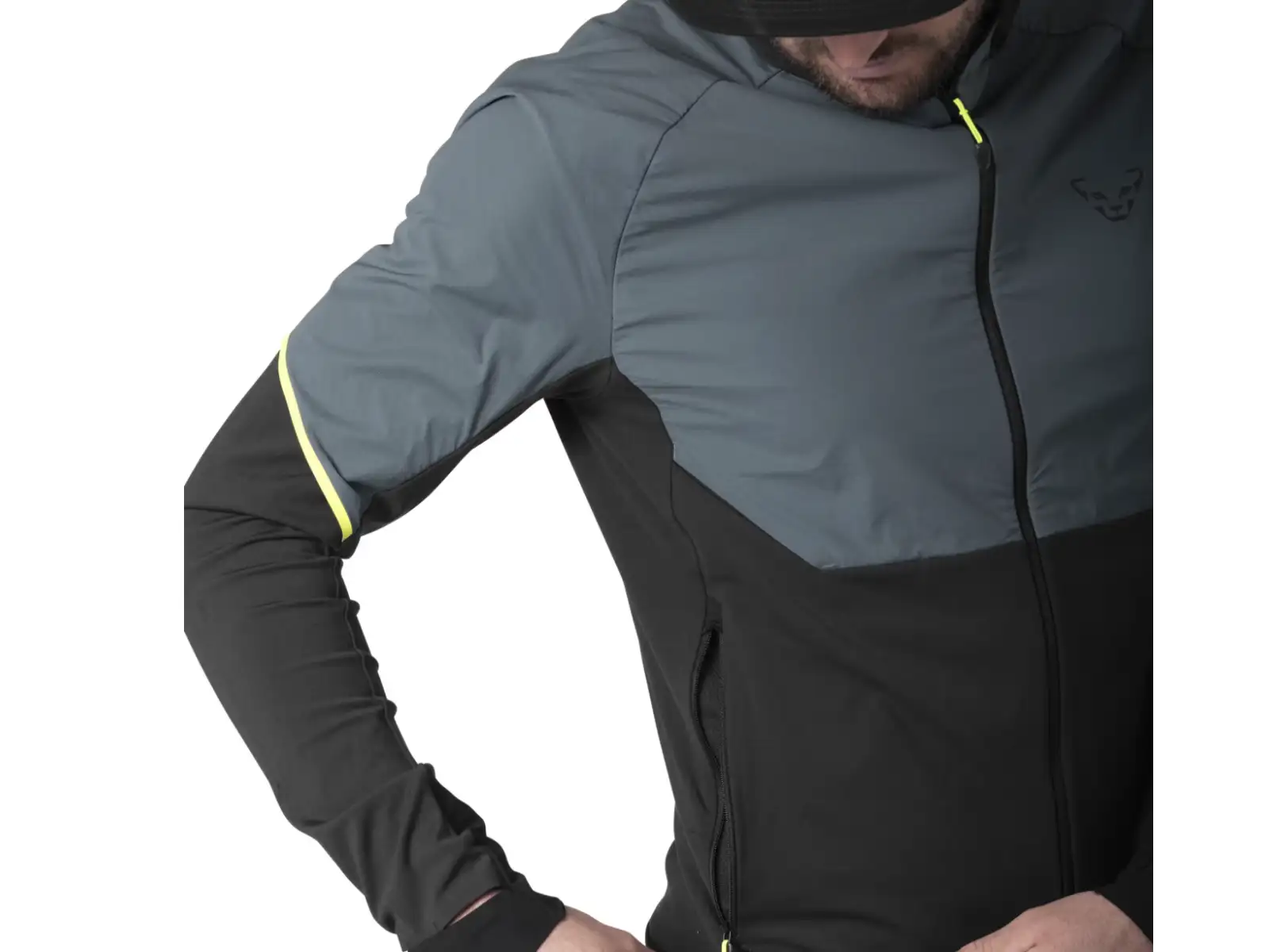 Dynafit Alpine Hybrid men's running jacket Cinder