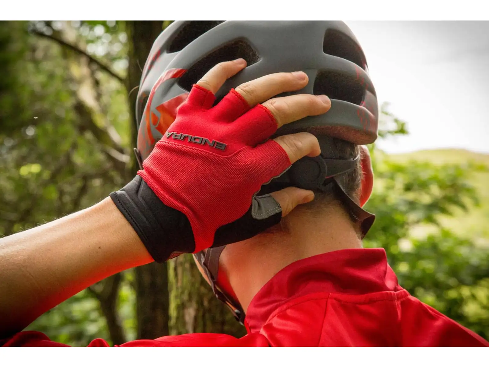 Endura Hummvee Plus II gloves Red