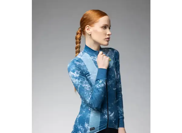 Alé PR-E Icy women's jersey long sleeve Blue