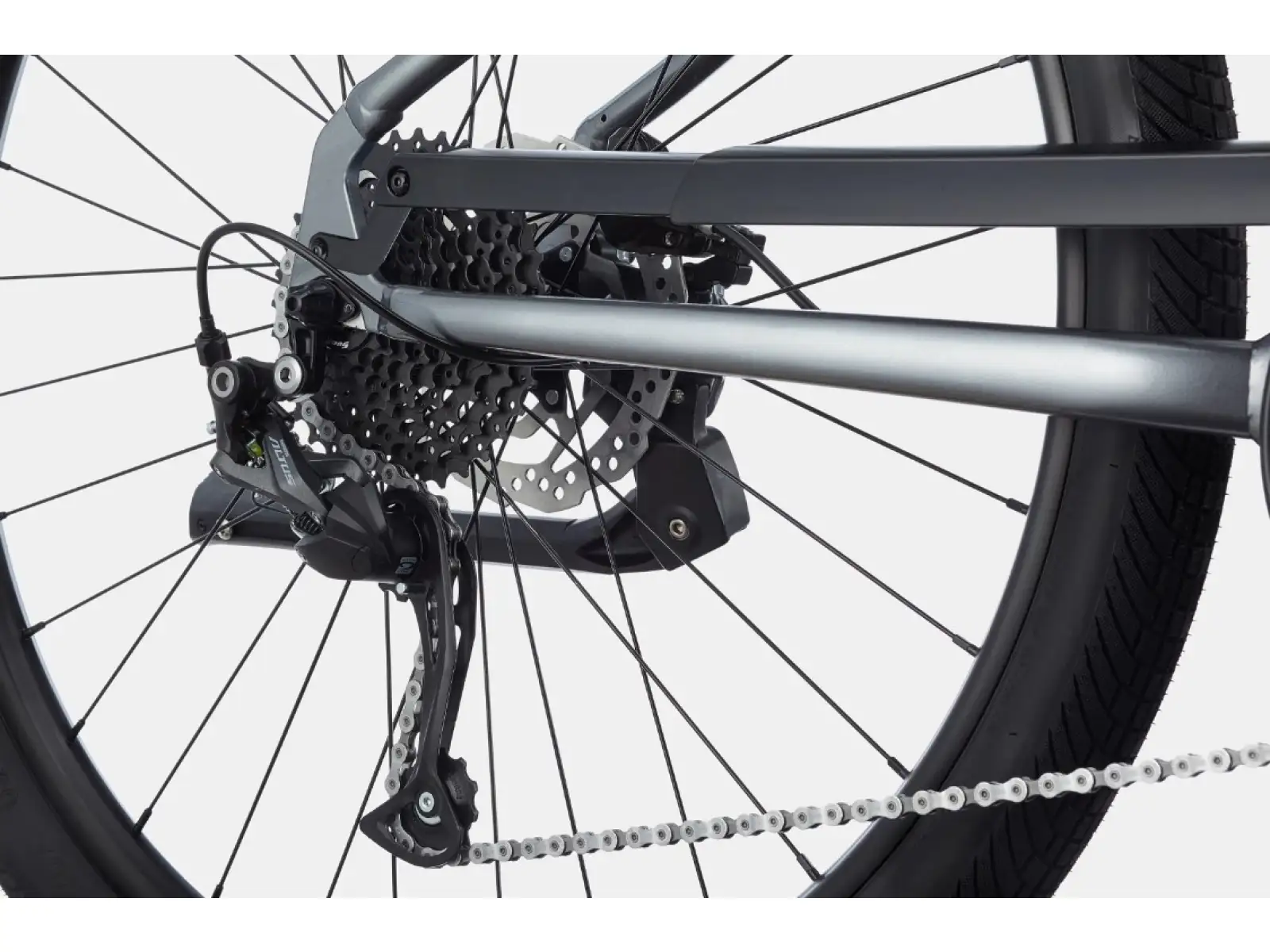 Cannondale Adventure NEO 4 GRY city e-bike