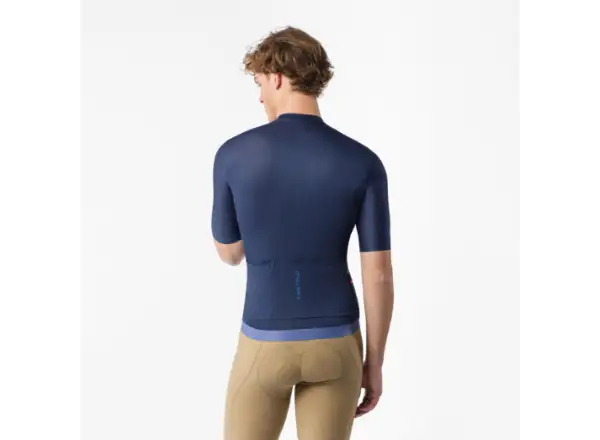 Castelli Espresso 2 men's jersey short sleeve Belgian Blue