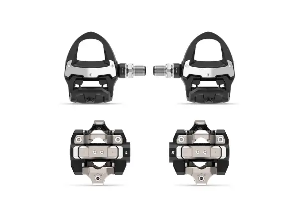 Garmin Rally RS/XC210 pedals with power meter Double Shimano SPD-SL/SPD