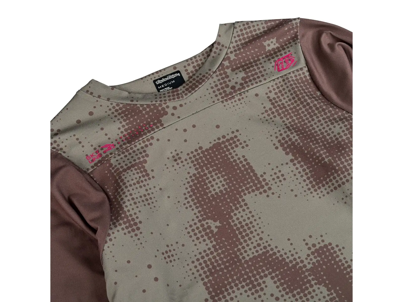 Troy Lee Designs Skyline Chill men's jersey long sleeve Scattered Olive