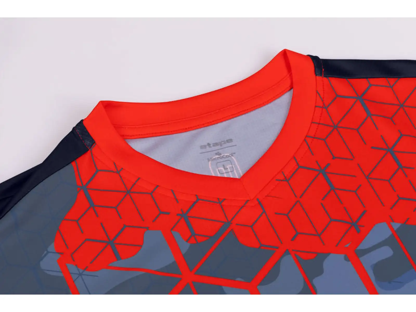 Etape Dirt men's jersey short sleeve Blue/Orange