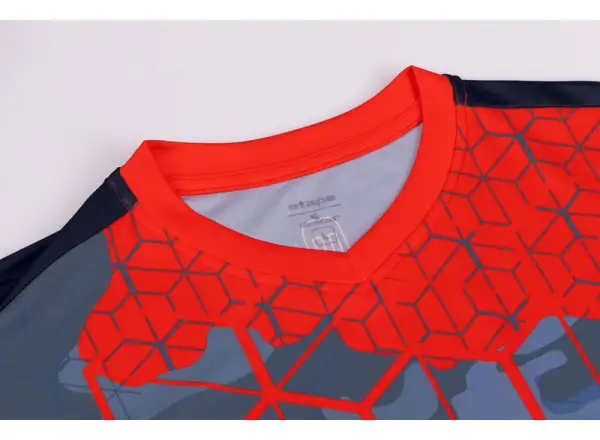 Etape Dirt men's jersey short sleeve Blue/Orange