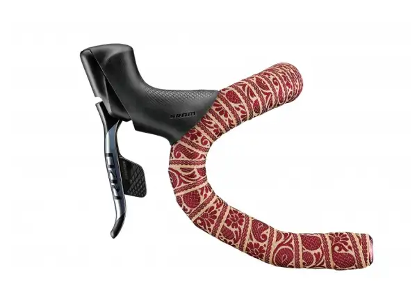 Ciclovation bar tape Stylishwrap Ethnic Whale Red