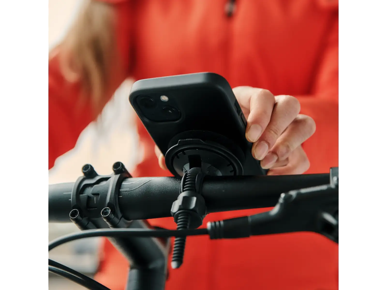 Fidlock Vacuum magnetic holder with tightening strap for handlebars
