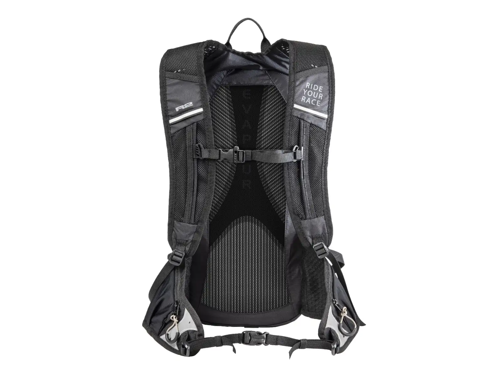 R2 Raven sports backpack 10 l black
