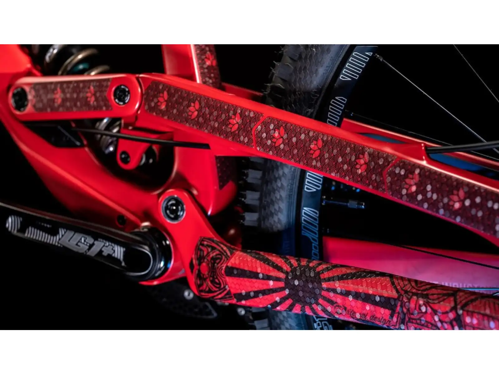Rie:sel Design Tape 3000 chainstay protector vanlife