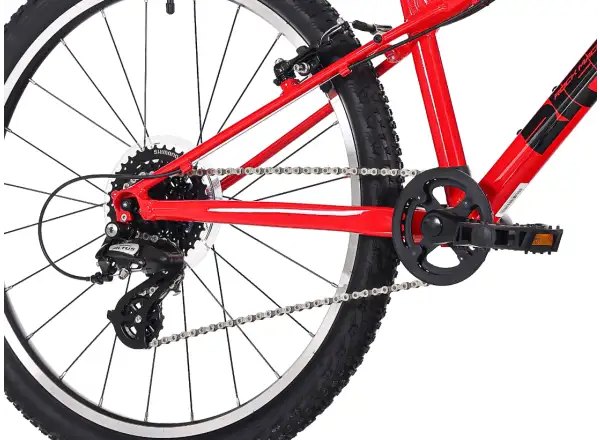Rock Machine RIFF Jr 24 children's bike Gloss Fire Red