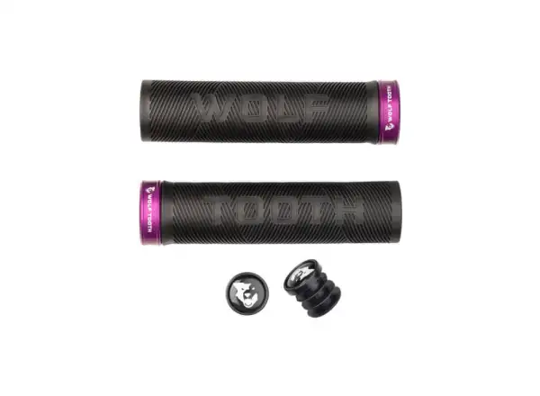 Wolf Tooth Echo grips black/purple