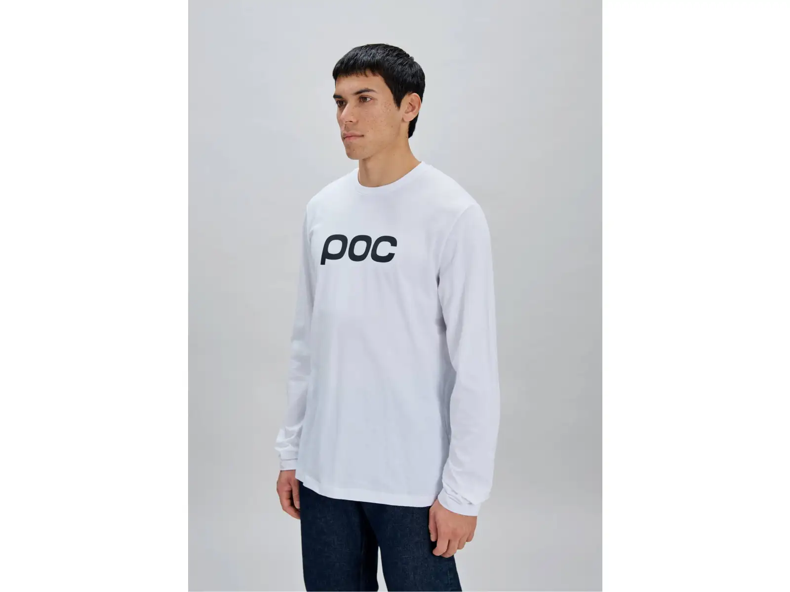 POC L/S Tee long sleeve T-shirt Hydrogen White