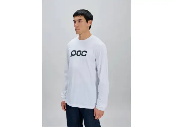 POC L/S Tee long sleeve T-shirt Hydrogen White