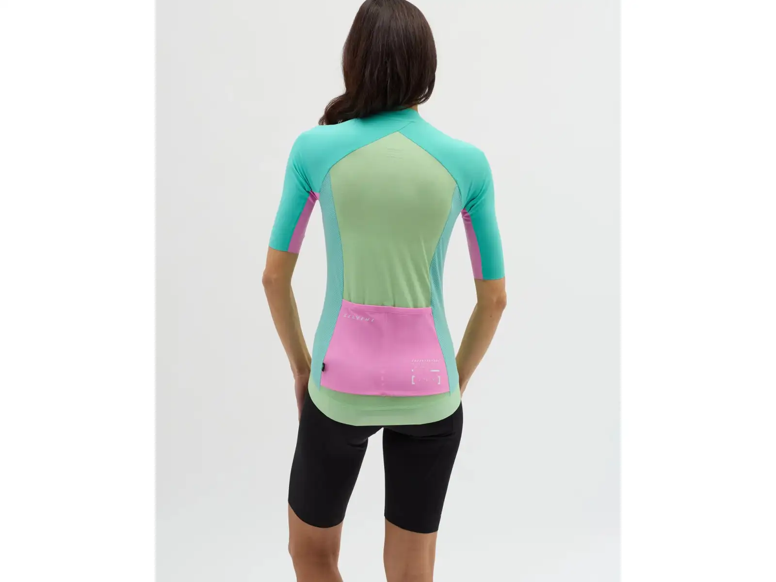 Silvini Stelvia women's jersey short sleeve Ocean/Blush