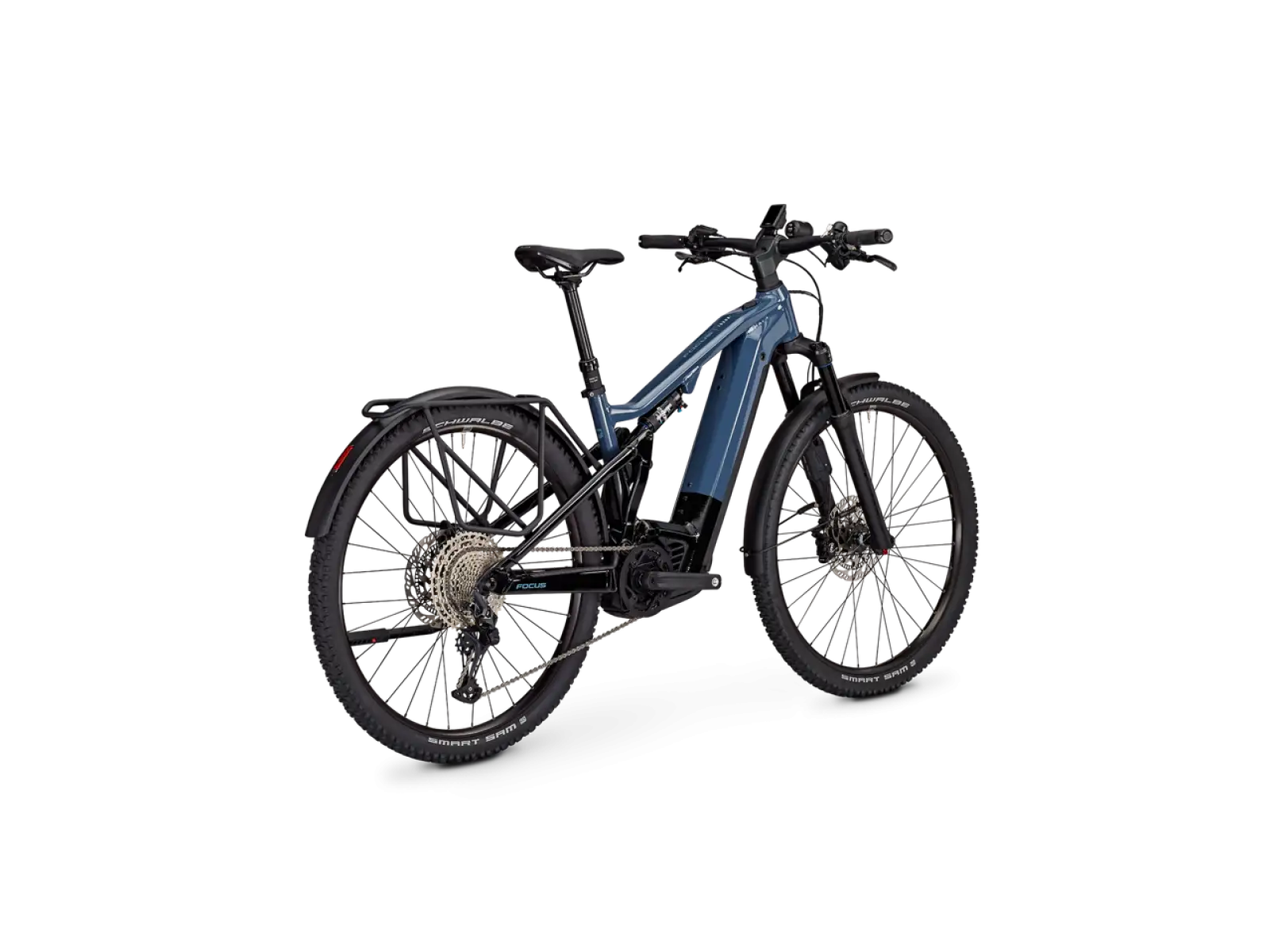 Focus Thron2 6.9 EQP ABS DI mountain e-bike Stoneblue Glossy / Magicblack Glossy