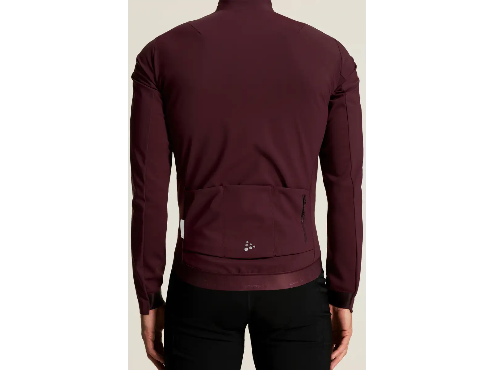 CRAFT Bike SubZ Training men's cycling jacket red