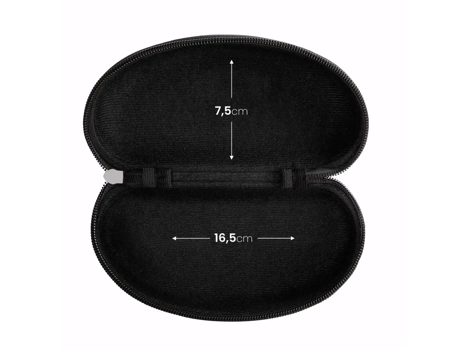 Force Case hard glasses case black