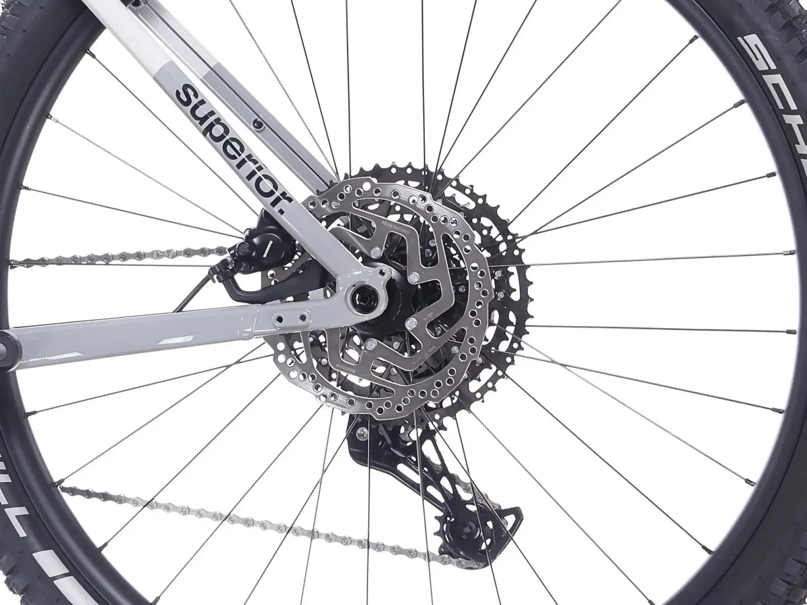 Superior iXP 6.5 mountain e-bike Gloss Grey
