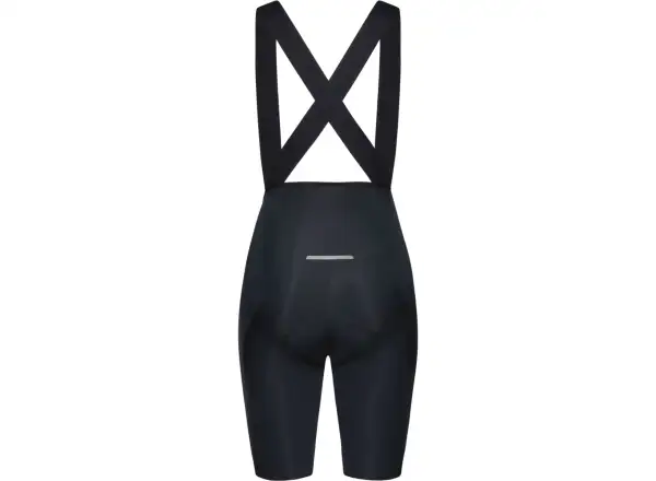 POC Raceday women's cycling shorts with pad and bib Uranium Black