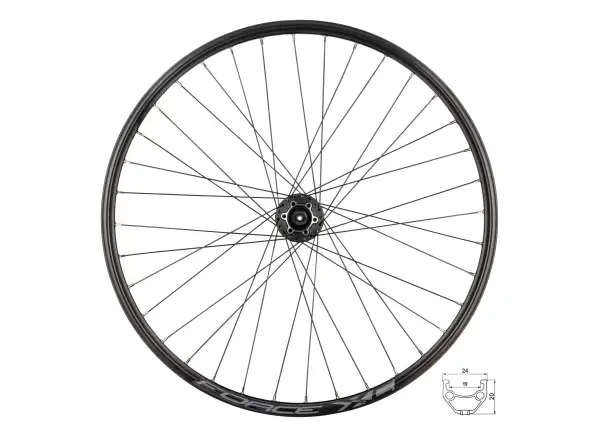 Force XC Disc 26" front spoked wheel hub SH HBM475