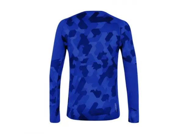 Salewa Cristallo Warm AMR men's long sleeve t-shirt electric