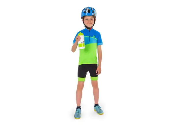 Etape Peddy kids jersey short sleeve green/blue