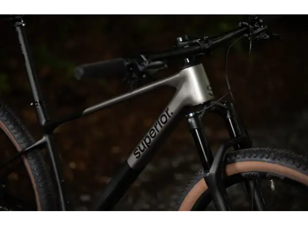 Superior XP 9.8 mountain bike Matte Carbon/Dark Chrome