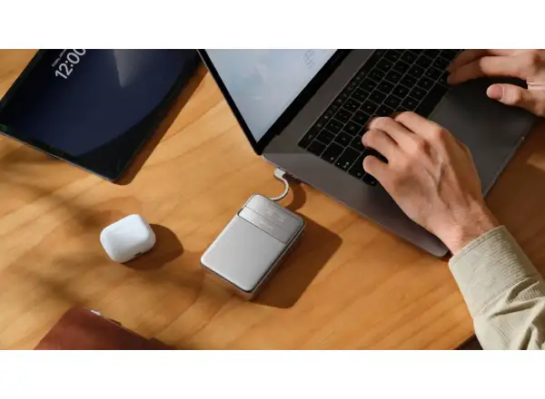 EcoFlow RAPID 10000 mAh magnetic power bank silver