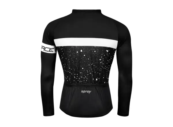 Force Spray men's jersey long sleeve black/white