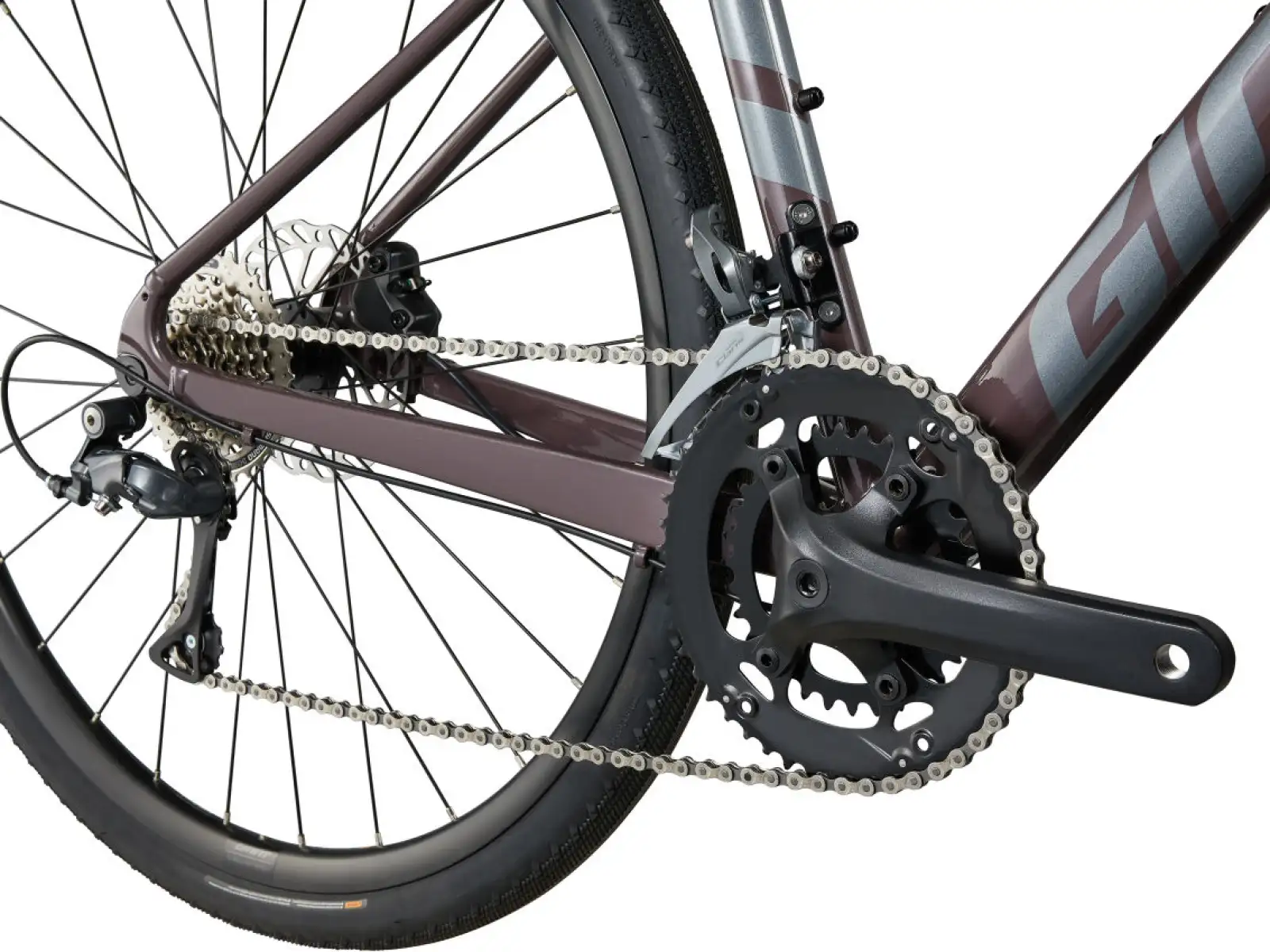 Giant FastRoad AR 3 fitness bike charcoal plum