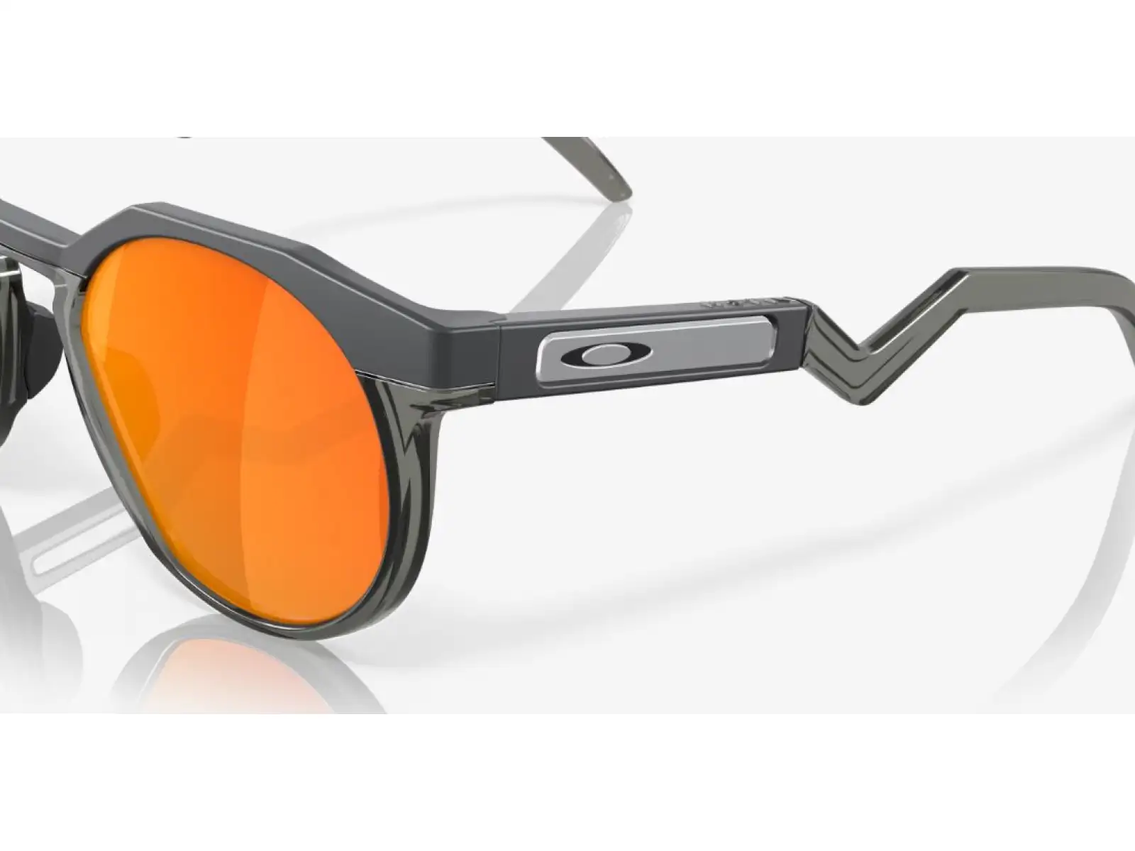 Oakley HSTN Sunglasses Matte Carbon/Prizm Ruby