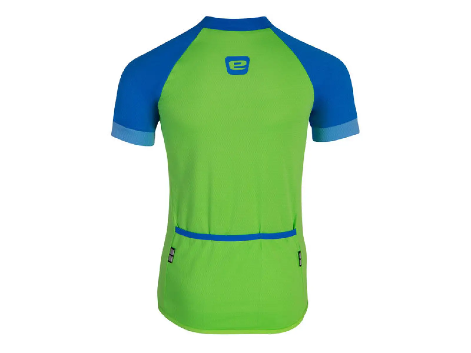 Etape Peddy kids jersey short sleeve green/blue