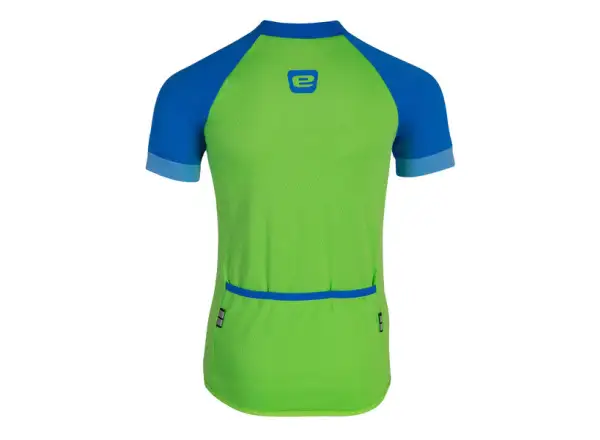 Etape Peddy kids jersey short sleeve green/blue