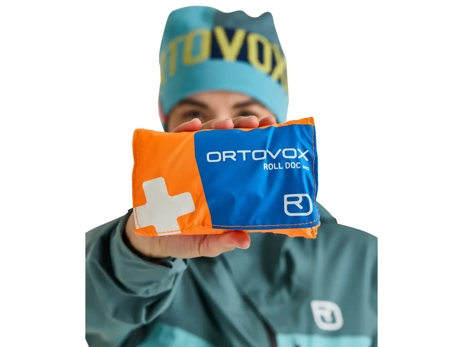 Ortovox First Aid Roll Doc Mid first aid kit Shocking Orange