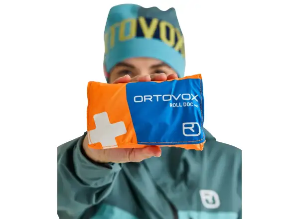 Ortovox First Aid Roll Doc Mid first aid kit Shocking Orange