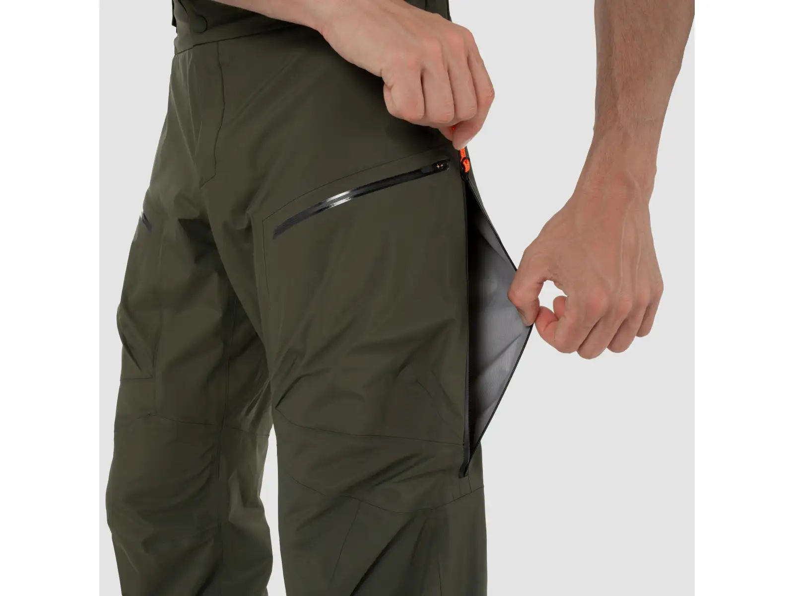 Salewa Sella 3L Powertex men's pants Dark Olive