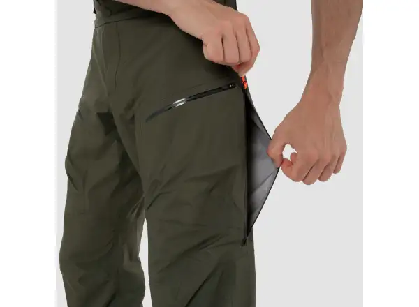 Salewa Sella 3L Powertex men's pants Dark Olive