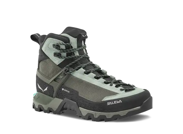 Salewa Mountain Trainer 3 Tech Mid GTX women's hiking boots Shadow/Faded Green