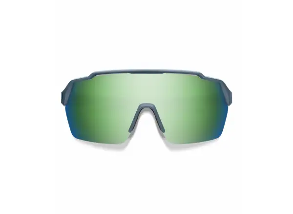 Smith Shift Split Mag cycling glasses Matte Stone/Moss/ChromaPop Green Mirror