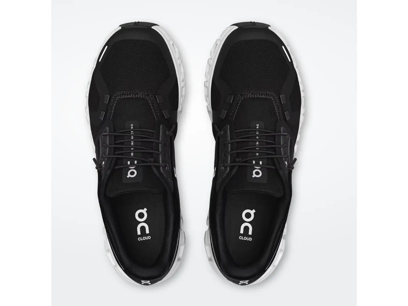 On Cloud 6 women's running shoes Black/White