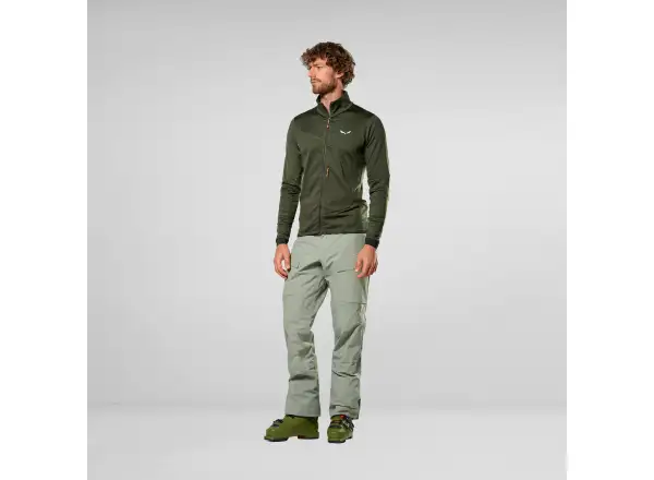 Salewa Sella Crevasse men's sweatshirt Dark Olive