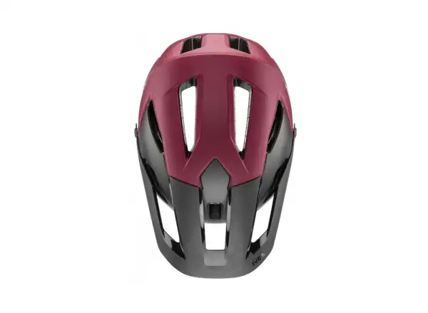 Uvex Renegade MIPS helmet Ruby Red/Black Matt