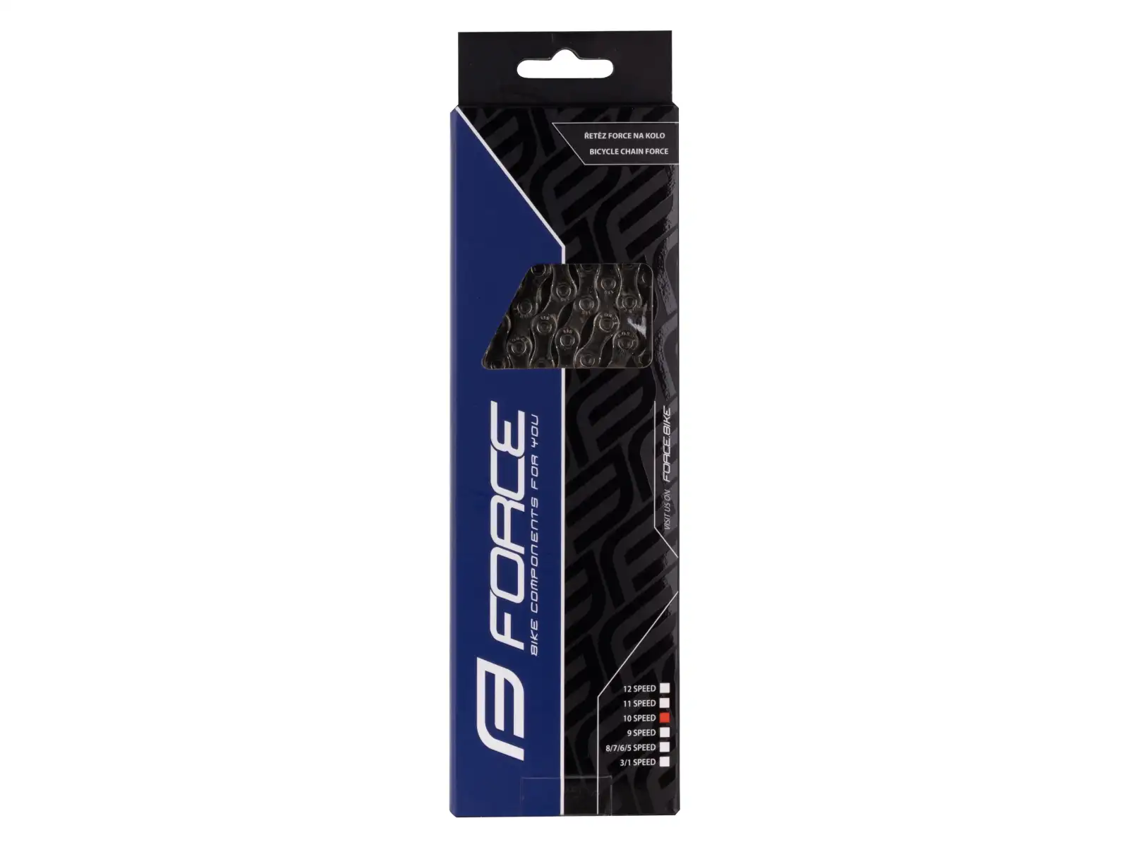 Force P10 E-bike 10 sp. chain 138 links all-silver