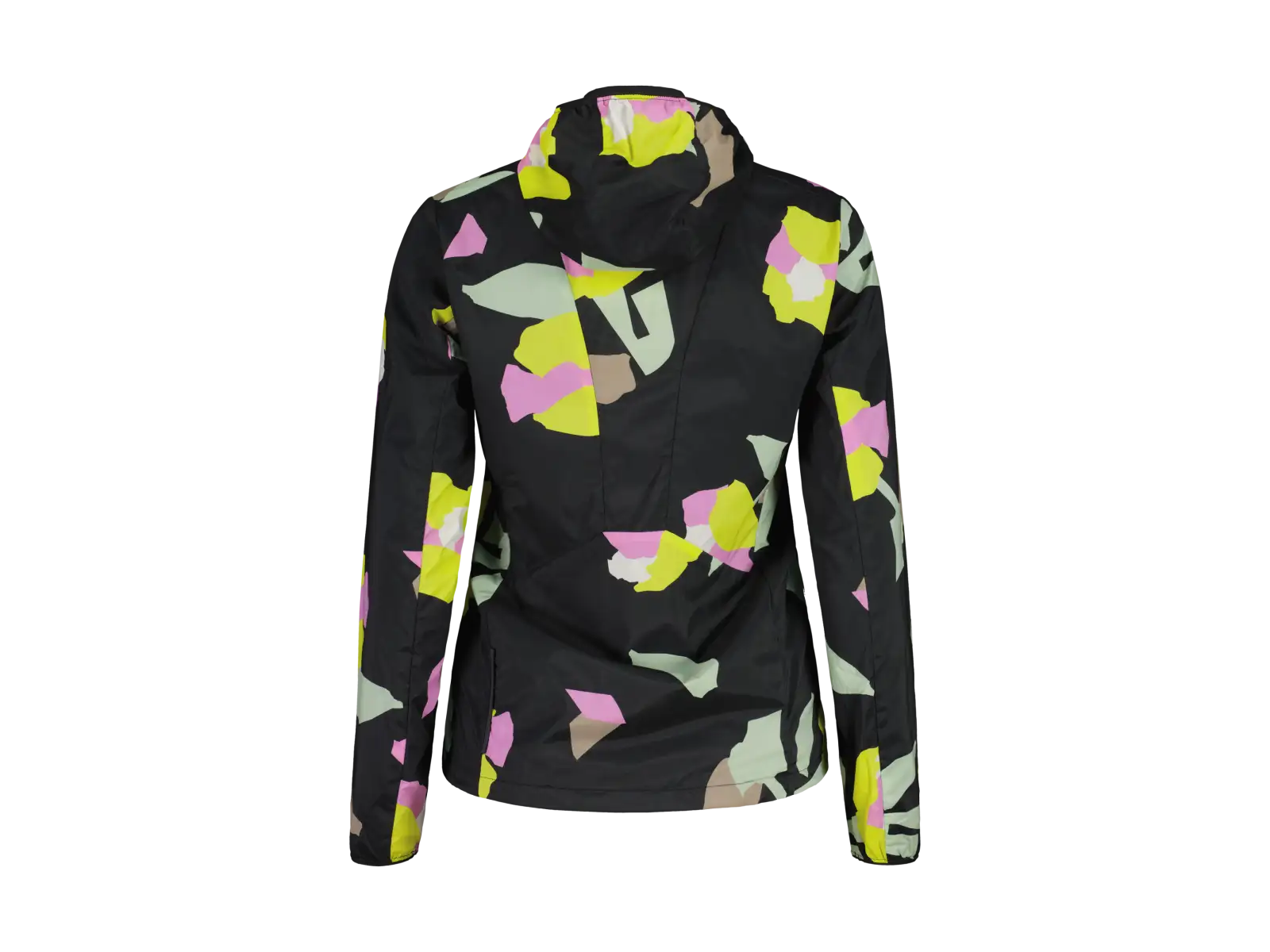 Maloja FjelletM. Printed women's jacket Deep Black Fieldflower
