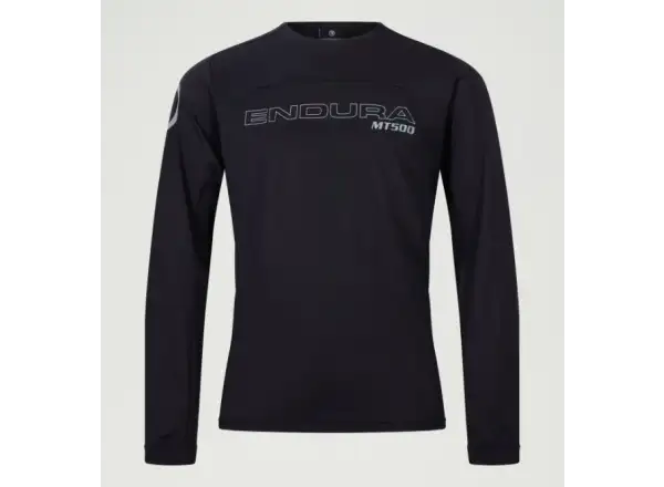 Endura MT500 Burner kids jersey long sleeve Black