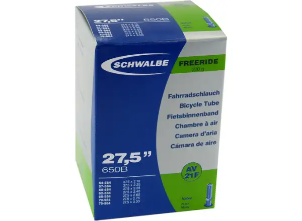 Schwalbe Freeride 27.5x2.10-3.00" inner tube