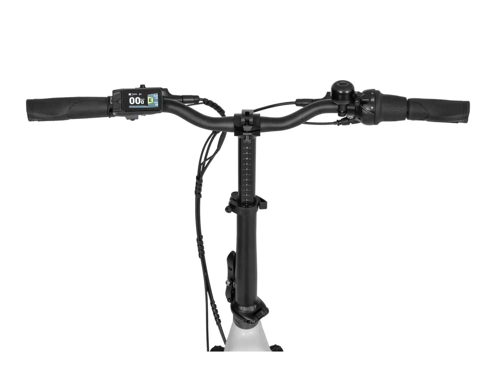 Ecobike Rhino Cruise 630 Wh Arctic White folding electric bike