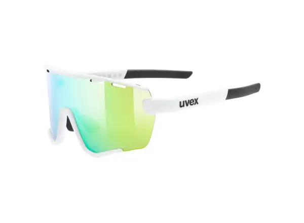 Uvex Sportstyle 236 Set glasses White Mat / Mirror Green Uni