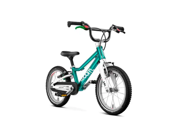 Woom GO 2 children's bike 14" Metallic Turquoise