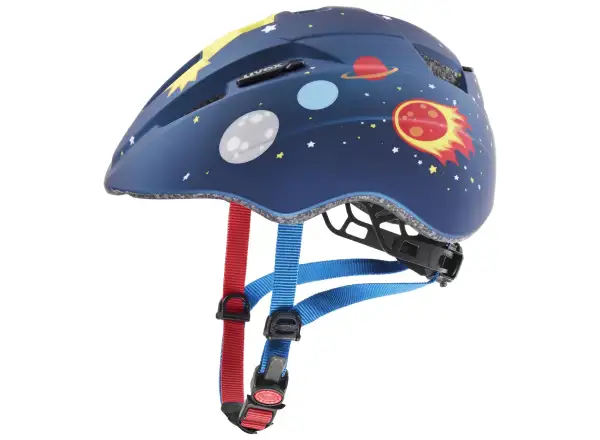 Uvex Kid 2 CC children's helmet dark blue rocket mat size Uni (46-52)